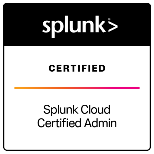 Certificación Splunk Cloud Administrator que mejora nuestros servicios de ciberseguridad en Ecuador
